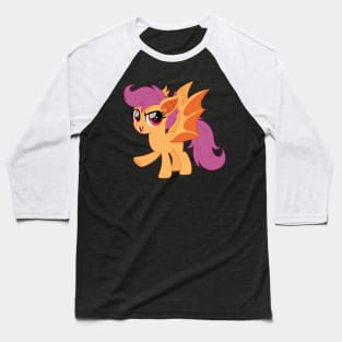 Scootaloo bat pony Baseball T-Shirt